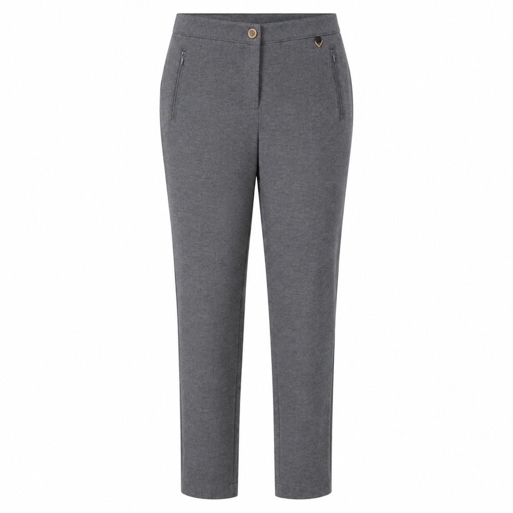 Talbots Skinny Ankle‎ Pants Gray Chevron Women's Size 10P  Office New With Tags
